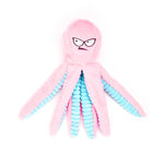 Octopus-Shaped Squeaky Plush Dog Toy Bite-Resistant And Indestructible