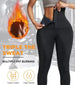 Women’s Waist-Cinching Yoga Sweatpants with Abdominal Compression Fit