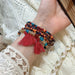 Colorful Tassel Rice Bead Bracelet for Bohemian Women’s Jewelry