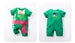 Anime Style Baby Jumpsuit Short Sleeved Infant Clothes