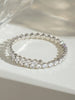 Stainless Steel Zircon Inlaid Bracelet for Women