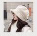 Winter Plush Ear Protection Hats – Stylish Fisherman Berets for Women