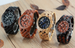 Premium Wooden Quartz Wristwatch – Classic Men's Timepiece