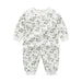 Soft Cotton Toddler Boys’ Long Sleeve Jumpsuit Pajamas for Spring and Fall with Boneless Design