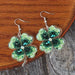 Lucky Clover Acrylic Dangle Earrings for Women Fashion Jewelry