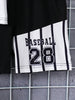 Children's Contrast Stripe T-Shirt and Shorts Set with Comfortable Round Neck Design