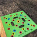 Square Seed Planting Board Gardening Vegetable Seed Spacer Tool