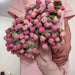 60cm Creative Crochet Rose Bouquet Blanket Gift for Girlfriend