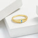 925 Sterling Silver Inlaid Zircon Ring – Elegant Adjustable Design