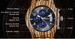 Premium Wooden Quartz Wristwatch – Classic Men's Timepiece
