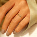 925 Sterling Silver Fish Ring for Women Inlaid with Fine Zircon Stones