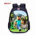 Teenager Minecraft Cartoon Backpack – Cool School Bag for Boys