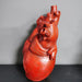 Resin Heart Vase Table Ornament for Living Room and Dining Decor