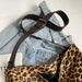 Leopard Print Adjustable Tote Bag – Women's Crossbody
