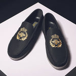 Men’s Casual Leather Loafers - Comfortable Soft-Soled Driving Shoes