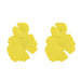 Exaggerated Yellow Earrings Fashion Daisy Flower Earrings Jewelry