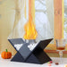 Diamond-Shaped Desktop Alcohol Fireplace Portable Indoor Outdoor Stove