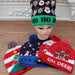 Knitted Christmas Hats with Colorful LED Lights for Adults & Kids