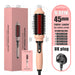 2-in-1 Infrared Hair Straightening and Curling Comb with Electric Heating
