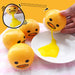 Lazy Egg Yolk Stress Relief Toy: Squeezable Vomiting Egg Ball