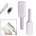 Automatic Rotating Self-Cleaning Hairbrush with Anti-Static Massage Comb