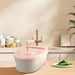 Hand-Free Fruit Washing Basin with Draining Basket