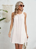 Crochet Hollowed Sleeveless Cover-Up Dress for Women’s Swimwear