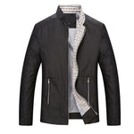 Leisure Business Men Jacket Zipper Coat for Professional Style and Comfort