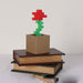 Miniature Floral Building Block Set for Creative and Elegant Home Decoration