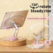 Multi-Functional Adjustable Mobile Phone Stand 360-Degree Rotating Desktop Tablet Holder