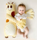 Anti Startle Baby Hugging Doll Pillow with Compression Sleep Soothing Design