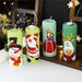 8 Nordic Style Christmas Santa Claus Candle Scented Candle Molds