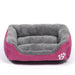 Soft and Cozy Fleece Pet Bed – Waterproof Bottom for All Pet Sizes