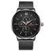 Stylish Men's Waterproof Wristwatch – Ultra-Thin Steel Design