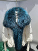 Women's Coat Down Jacket Super Large Fox Fur Collar Fashion Luxury Outerwear