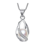 Luxurious Freshwater Pearl Choker Pendant Jewelry with Natural Pearls and Elegant Gift Packaging