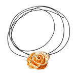Flower Necklace Women's Extra Long Vintage Alloy Necklace Jewelry