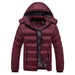 Men's Winter Jacket Warm Thick Thermal Parkas Casual Coat Jacket