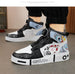 Men's Autumn High-Top Anti-Slip Casual Sports Shoes for Everyday Wear