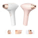 Handheld IPL Hair Removal Device with Replaceable Head and Ice Cooling Feature