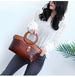 Women's Fashion Ring Handle Shoulder Crossbody Bag – European & American Style