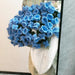 60cm Creative Crochet Rose Bouquet Blanket Gift for Girlfriend