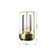 Cross-Shaped Gold, Black & Silver Decorative Desk Lamp with Touch Control