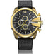 Military Quartz Watch for Men - Leather Watchband Sports Wristwatch