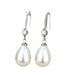 Water Droplet Shaped Simulated Freshwater Pearl Earrings Women's Jewelry