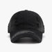 Distressed Adjustable Cotton Baseball Cap With Casual Outdoor Design