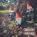 Funny Army Gnome Resin Statues – 3pc Outdoor Garden or Desk Decor Set