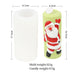 8 Nordic Style Christmas Santa Claus Candle Scented Candle Molds