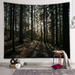 Large Forest Tapestry – Nature-Inspired Wall Art Decor