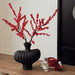 High-End Plastic Art Vase With Ceramic Look Perfect For Living Room And Desktop Decor